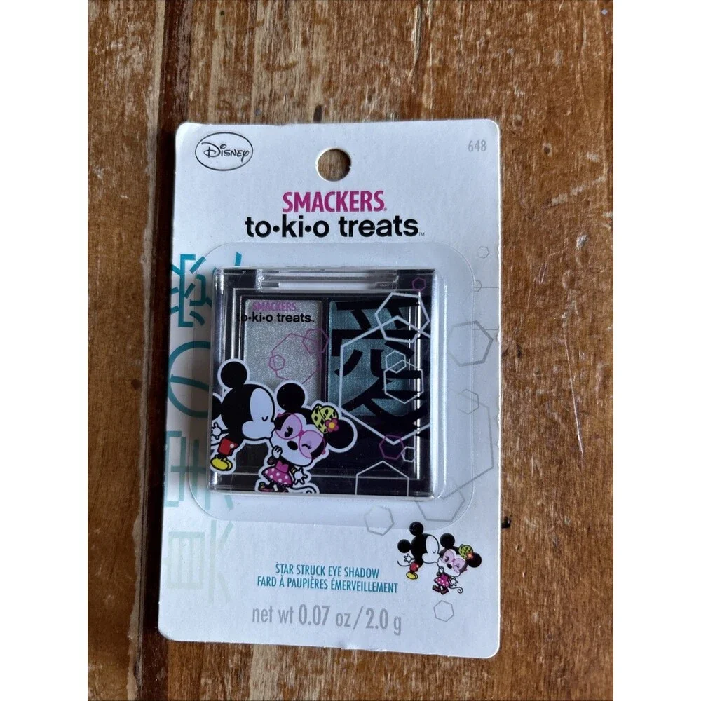 NOS Smackers To-ki-o treats Disney First Love eye shadow 648 Blue Silver